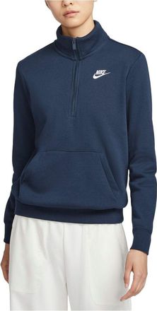 Nike (WMNS) Nike Sportswear Club Fleece Track Jacket Asia Sizing Navy DQ5839-451