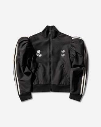 adidas Women s Willy Chavarria Blouse Track Jacket Black
