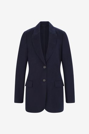 Brunello Cucinelli Einreihiger Kaschmir-Jersey-Blazer