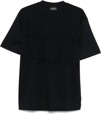 Emporio Armani T-shirt con logo - Blu
