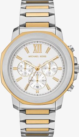 Michael Kors Oversized Prescott Two-Tone Watch