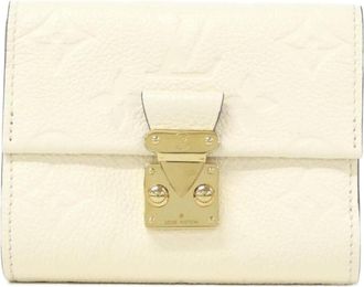 Louis Vuitton Monogram Empreinte Leather Wallet (Tri-Fold) (Pre-Owned)