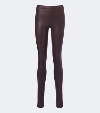 Stouls Carolyn leather leggings