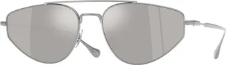 Oliver Peoples OV1371ST Edition 5 5036AP Womens Sunglasses Silver Size 56