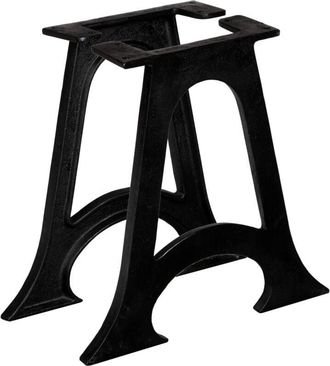 vidaXL Coffee Table Legs 2 pcs with Arched Base A-Frame Cast Iron Vidaxl