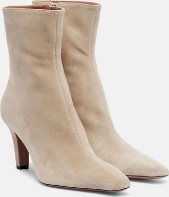 PARIS TEXAS Belle suede ankle boots