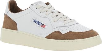 Autry Mens Sneakers Medalist Brown Suede Trainers