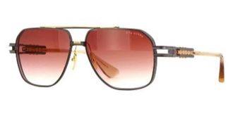 Dita Eyewear KUDRU Burgundy Gradient Navigator Unisex Sunglasses DTS436-A 03 61
