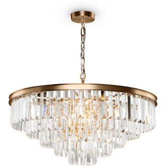 Maytoni Revero Plafoniera a sospensione classica in ottone a 12 luci Revero - Maytoni