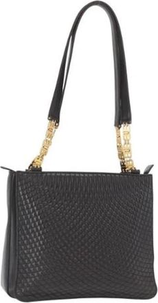 Bally Pre-owned Leren Schoudertas - Dames - Vintage Schoudertas - Zwart - ONE Size - Leer - Vintage