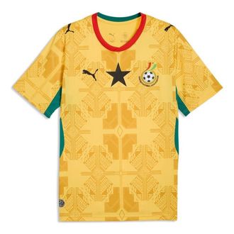 Puma Ghana 2026 Away Jersey Sunny Yellow Archive Gold 783425-02