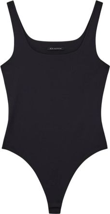 A|X Armani Exchange Basic Bodysuit - Dames - Bodies - Zwart - S - Tops
