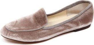 Windsor Smith Taupe Velvet Loafer Ditch Model