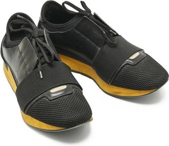 Balenciaga Race Runner leather trainers - Nero