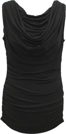 Michael Kors Michael Micheal Kors Black Buckle Top Size S