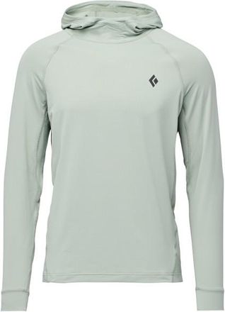 Black Diamond L/S Alpenglow Hoody Longsleeve f&uuml;r Herren | grau