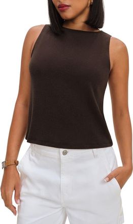 Reformation Pears Knit Tank in Mole at Nordstrom, Size X-Large