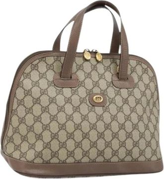 Gucci Pre-owned Handbags, female, Beige, Size: ONE SIZE Pre-owned Vintage Hand Bag