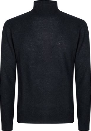 Altea Fine-Knit Cashmere Merino Turtleneck Sweater