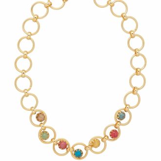 Sorrelli Womens Odessa Tennis Necklace In Vibrant