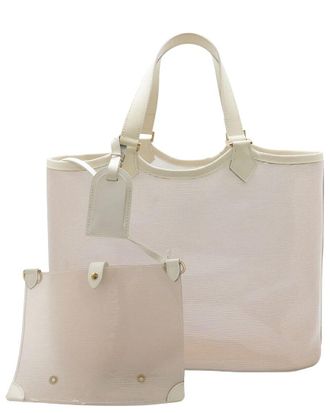 Louis Vuitton White Epi Leather Plage Lagoon Bay (Authentic Pre-Loved)