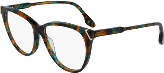 Victoria Beckham Brown Acetate Glasses Womens (Frames)