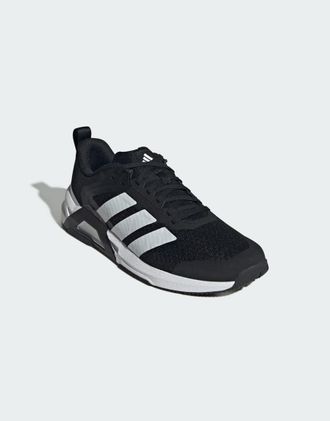 adidas Dropset Base - Scarpe da allenamento nero core/bianco nuvola/luc