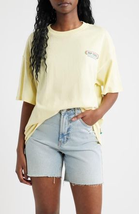 Rip Curl Surf Revival Heritage Relaxed Graphic T-Shirt in Yellow at Nordstrom, Size X-Large