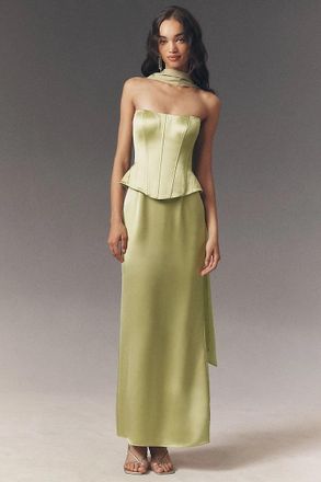 Mare Mare Mimi Satin Corset Dress