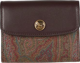 Etro Arnica Trifold Portemonnee - Dames - Portefeuilles - Veelkleurig - ONE Size - Accessoires