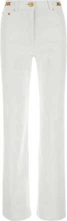Versace Medusa 95 Regular-Fit Jeans - Dames - Regular Fit Jeans - Wit - W28 - Katoen - Jeans