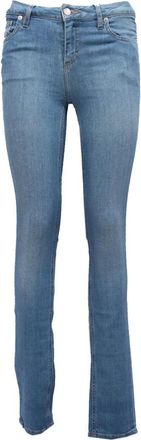 Lacoste Slim Fit Denim Delave Broek - Dames - Skinny Jeans - Blauw - W26 - Denim - Jeans