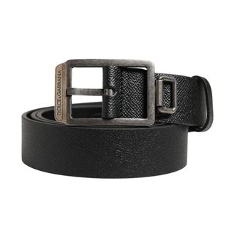 Dolce & Gabbana Heren, Accessoires, Zwart, Maat: ONE Size Leer