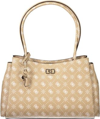 Guess Beige Polyurethane Women Womens Handbag