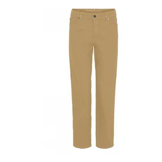 C.Ro Magic Fit Straight Leg Straw Trousers - female - C.Ro - Straight Fit Jeans - Yellow - 4XL - Jeans