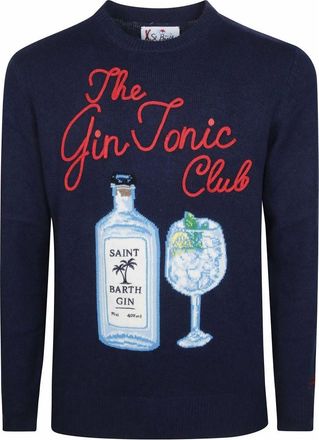 MC2 Saint Barth Maglione girocollo Heron - - Knitwear - Uomo - Blu - L