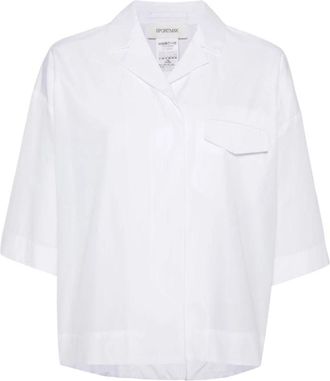 Sportmax Shirt - Dames - Overhemden - Wit - XS - Overhemden