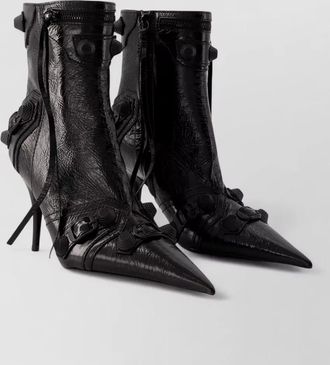 Balenciaga leather ankle boots