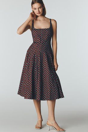 Maeve Tarryn Fit & Flare Midi Dress