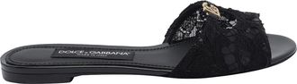 Dolce & Gabbana Lace Flat Sandals