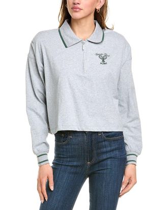 POINT Point Zip Polo Shirt