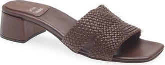 Jeffrey Campbell Coen Slide Sandal in Brown at Nordstrom, Size 11