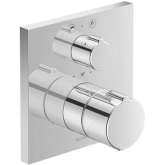 Duravit Duravit - Termostato De Ba&ntilde;o Oculto C.1, Roset&oacute;n Cuadrado, Con