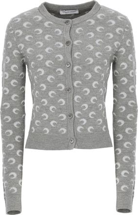 Marine Serre Mujer, Jerseys, Gris, Talla: S