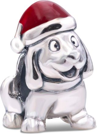 Pandora Christmas Puppy Charm