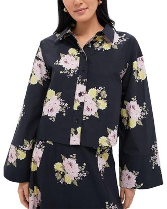byTiMo Poplin Cropped Shirt