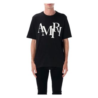 Amiri Hombre, Camisetas, Negro, Talla: S