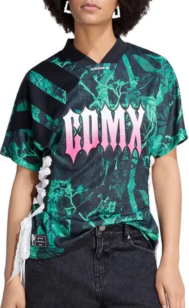 adidas Originals CDMX Graphic Reconstructed Jersey T-Shirt in Multicolor at Nordstrom, Size Xx-Small