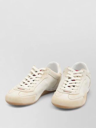 Gucci rochelle low top leather sneakers