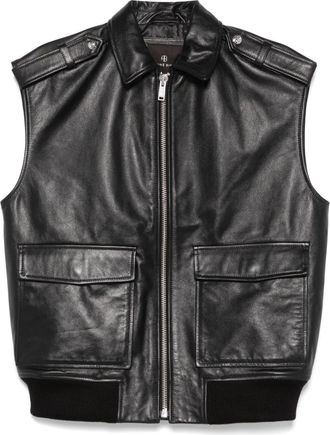Anine Bing Sonnie vest - Black